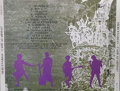Cd Mercenárias, Cadê as Armas [1986]