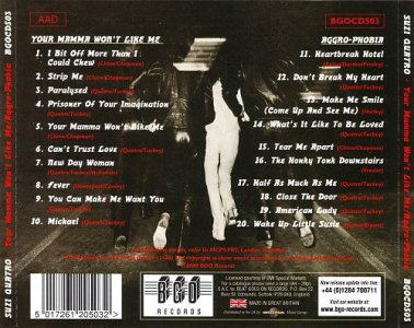 Cd Suzi Quatro, Your Mamma Won't Like Me, Aggro-Phobia (Importado Inglaterra), 1975
