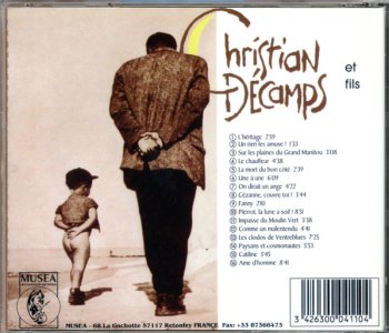Cd Christian Decamps Et Fils, Nu. Importado França, Acrilico