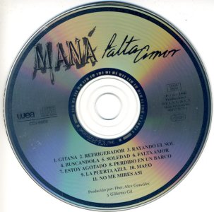 Cd Maná, Falta Amor, 1990