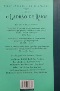 O Ladrão de Raios. Percy Jackson e os Olimpianos, Livro 1, Rick Riordan