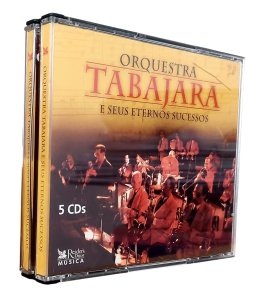 Cd Duplo Orquestra Tabajara e Seus Eternos Sucessos, 5 cds