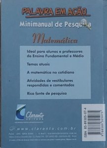 Minimanual de Pesquisa, Matemática, Antonio Muraro