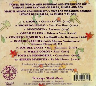 Cd Latino Latino, Putumayo Presents