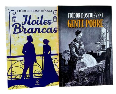 Kit 2 Livros de Fiodor Dostoievski, Gente Pobre, Noites Brancas